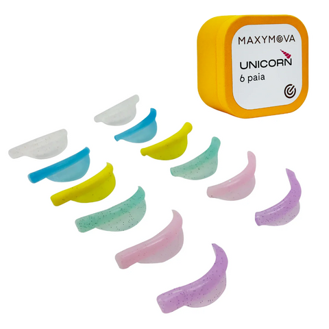 Maxymova - Bigudiuri Silicon Unicorn Glitter LIFT