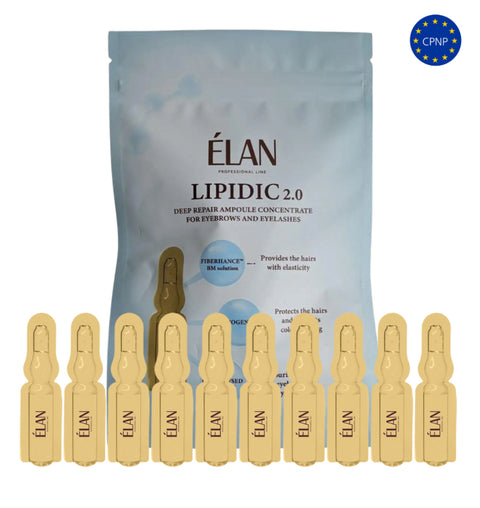 Elan - LIPIDIC 2.0 Deep Repair Ampoule Concentrate pentru sprâncene și gene