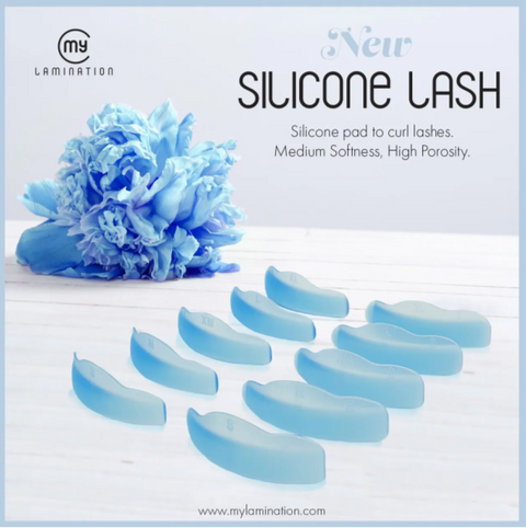 My Lamination - SET Bigudiuri Silicon Lash Blue Size MIX - Naturale (5 perechi)