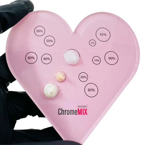 Noemi - Instrument pentru raportul de culoare - Chrome Mix Ratio Tool (Heart)