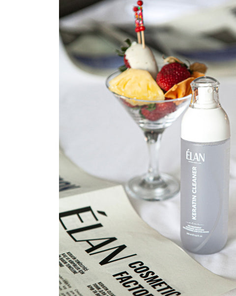 Elan - KERATIN CLEANER: Tonic pentru degresarea sprâncenelor și genelor - 200ml