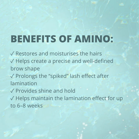 Elan - AMINO: Concentrat de aminoacizi pentru sprâncene și gene