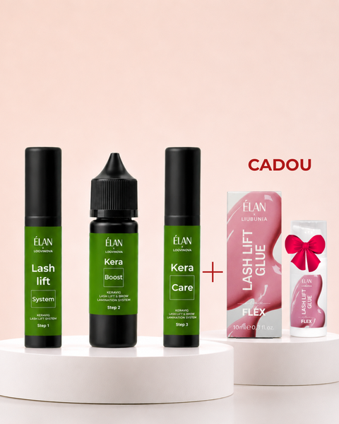 KIT KERA SOFT + KERA BOOST + KERA CARE + CADOU LASH LIFT GLUE