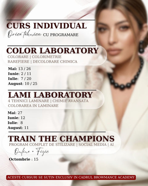 Color Lab - Curs INTENSIV de Stilizare și Colorare a Sprâncenelor ( Bucuresti )