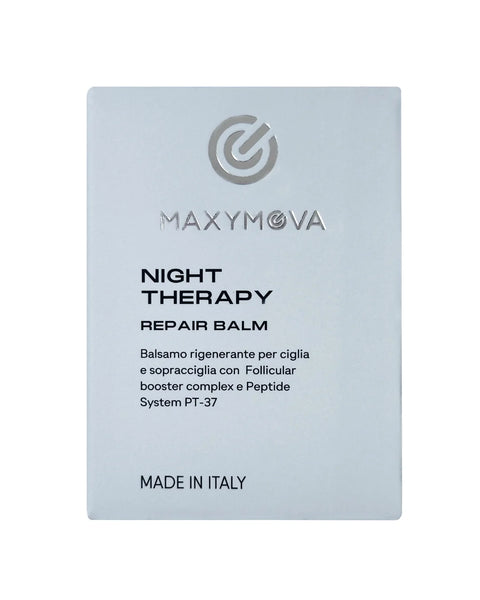 Maxymova – Night Therapy Repair Balm: Tratament pentru Sprâncene și Gene (10 x 1,5 ml)