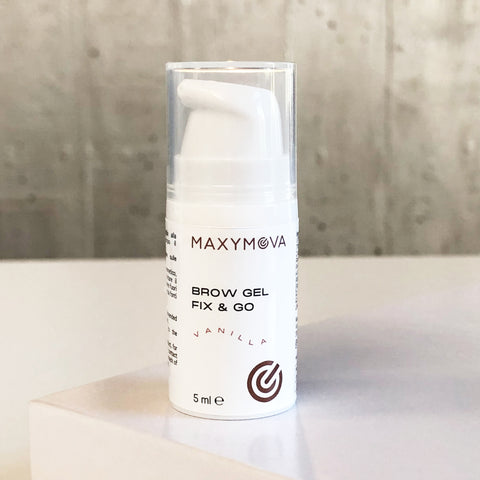 Maxymova - Gel pentru sprancene Fix&Go - Aftercare Brow Lamination 5ml