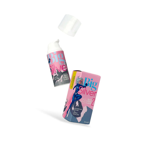 PINK FLASH – Big Silver Step 2 - Solutie laminare sprancene (30 ml)