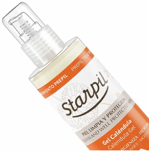 Starpil - Gel dezinfectat cu galbenele pre epilare 200 ml
