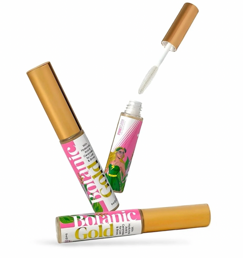 PINK FLASH – Botanic Gold - Ser tratament hidratare sprancene & gene (5ml)