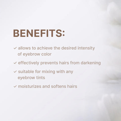 Elan - ColorSOFT: Gel diluant pentru vopseaua de sprâncene