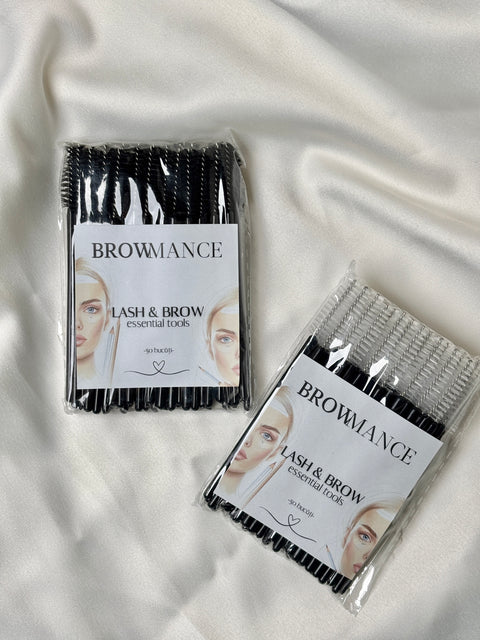 Browmance - Periute mascara set 50 bucati