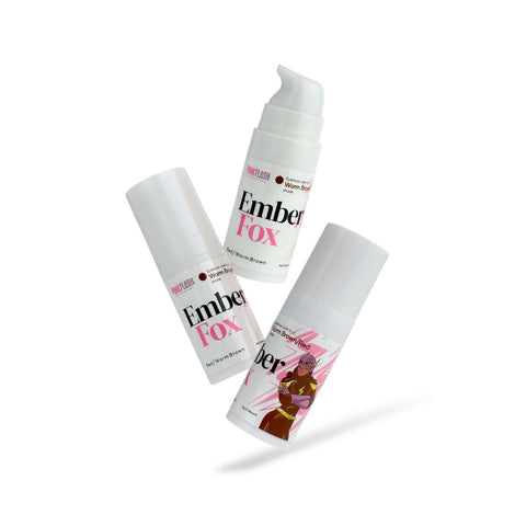 PINK FLASH – Hero Shades: Vopsea sprancene 10ml: EMBER FOX