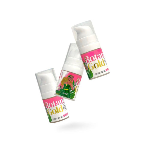 PINK FLASH – Botanic Gold - Ser tratament hidratare sprancene & gene (5ml)