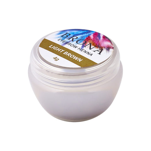 BRONA - Henna sprancene Light Brown 4g