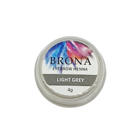 BRONA - Henna sprancene LIGHT GREY 4g