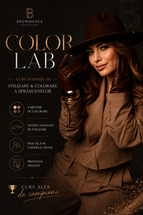 Color Lab - Curs INTENSIV de Stilizare și Colorare a Sprâncenelor ( Bucuresti )