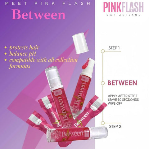 PINK FLASH – Between- Tratament hidratare sprancene si gene 7 ml