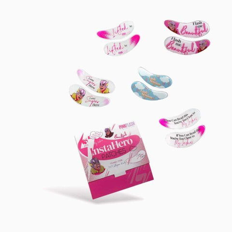PINK FLASH  - InstaHero Patches (5 perechi)
