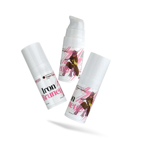PINK FLASH – Hero Shades: Vopsea sprancene 10ml: IRON BRUNET