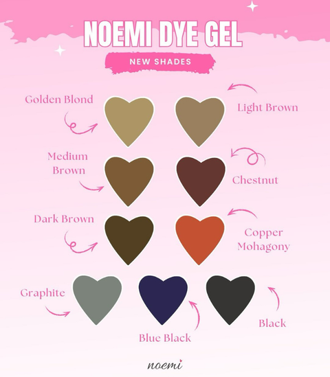 Noemi - Vopsea gel sprancene si gene