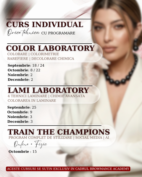 Lami Lab - Curs INTENSIV de Laminare și Colorare a Sprâncenelor ( Bucuresti )