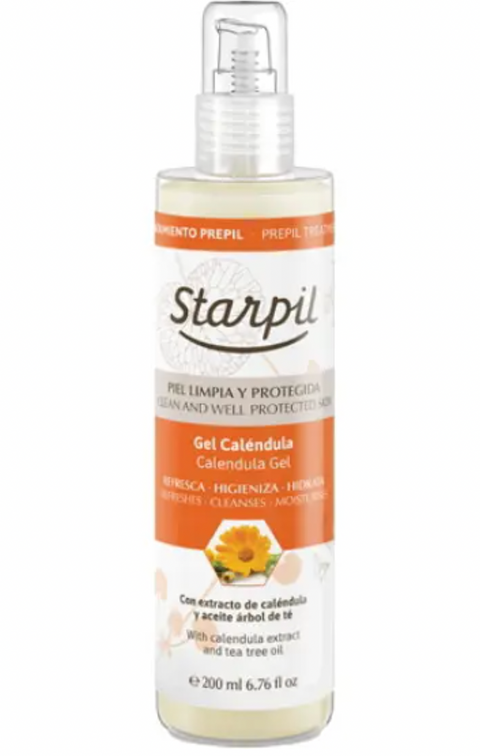 Starpil - Gel dezinfectat cu galbenele pre epilare 200 ml