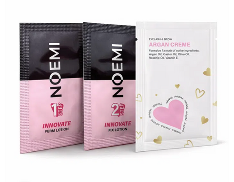 TEST KIT – NOEMI INNOVATE – Step 1 + Step 2 + Crema de Argan – 1ml