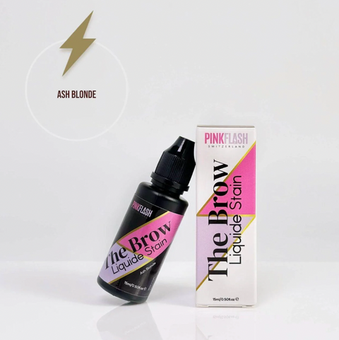 PINK FLASH – The Brow – Vopsea Profesională pentru Sprâncene (15 ml)